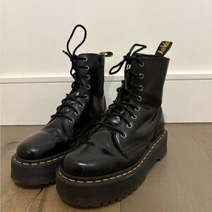Dr. Martens Black 1460 boots Size 7.5 in women’s.